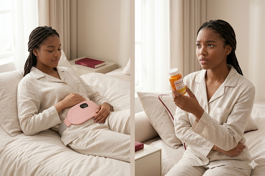 Heating Pad vs Painkillers for Period Cramps