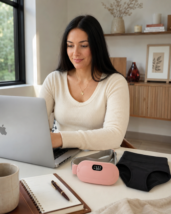 Customer using Comfort Kit products