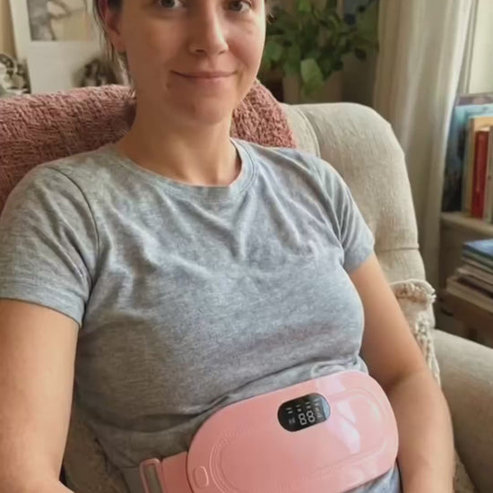 Why should you get this heating pad? This menstrual heating pad will provide instant period pain relief.